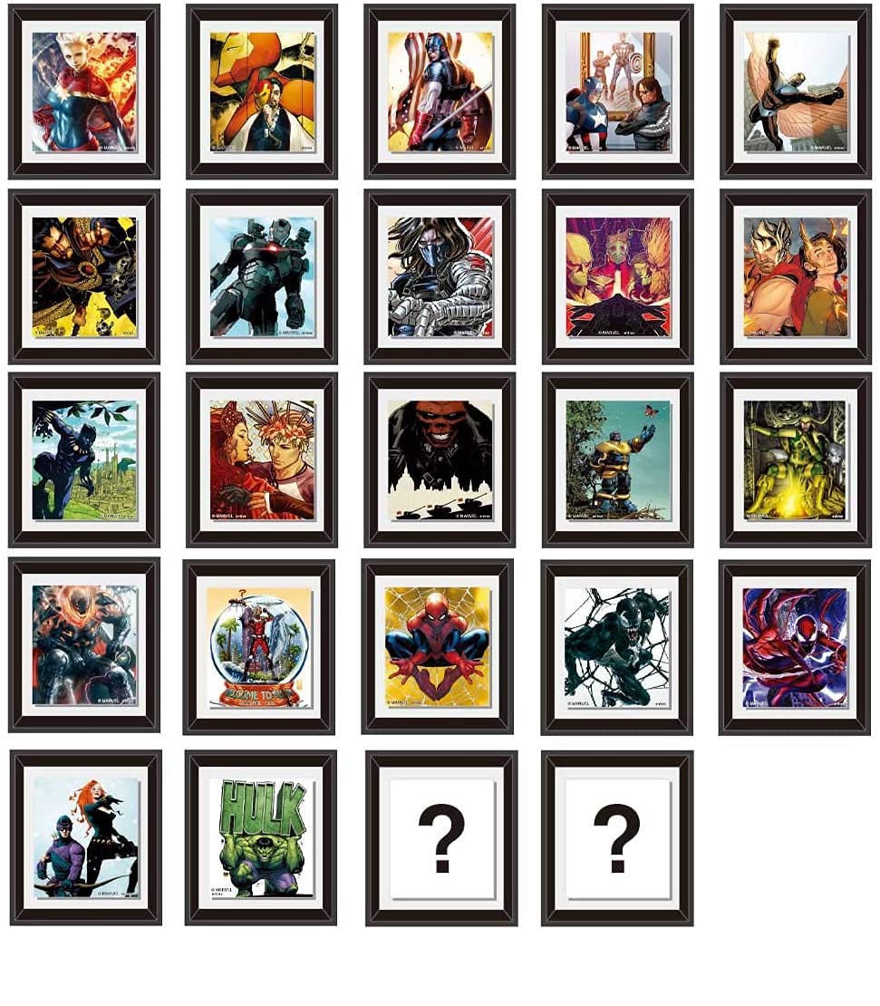 Amazon.co.jp: MARVEL COLLECTION フレームマグネット2 24種
